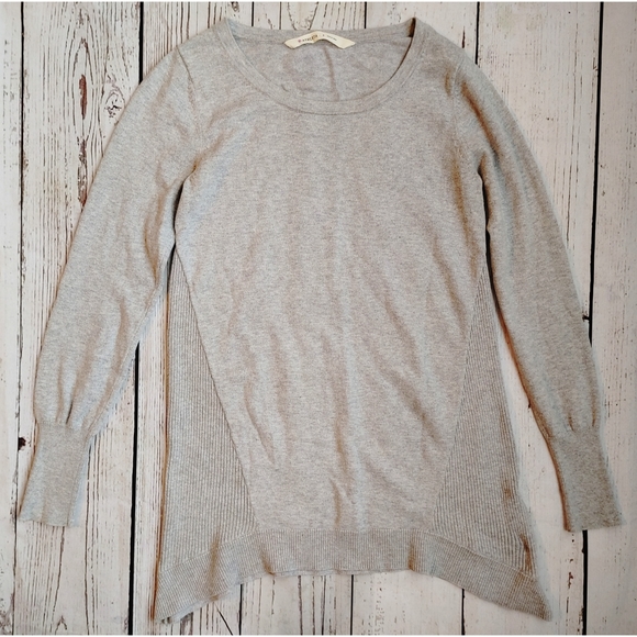 Athleta Grey Ribbed Tunic - Picture 1 of 9